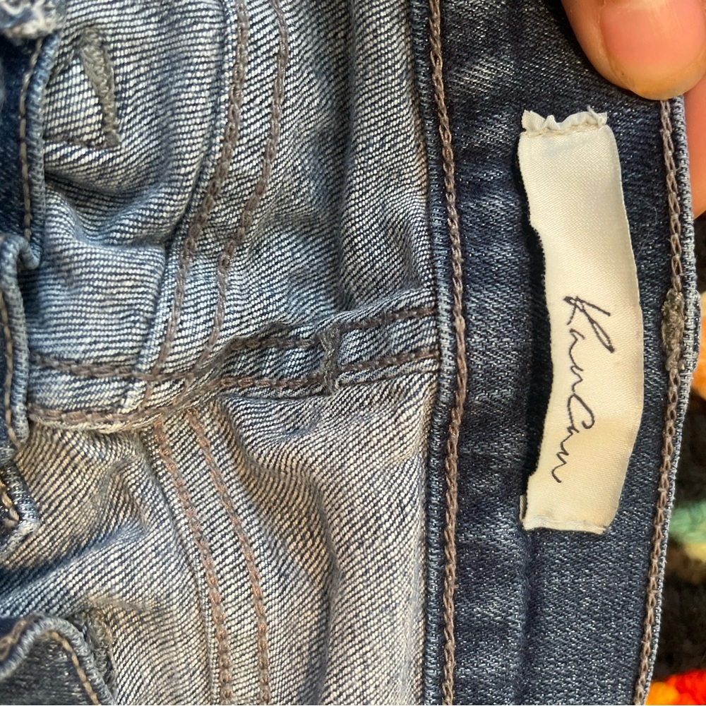 KanCan Woman’s Blue Ripped Jeans